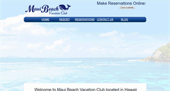 Desktop Screenshot of mauibeachvc.com